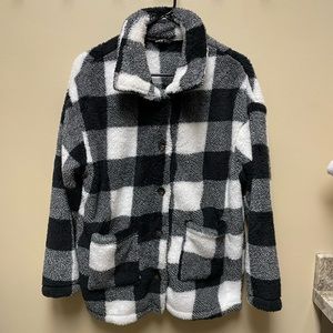 Plaid Fleece Shacket